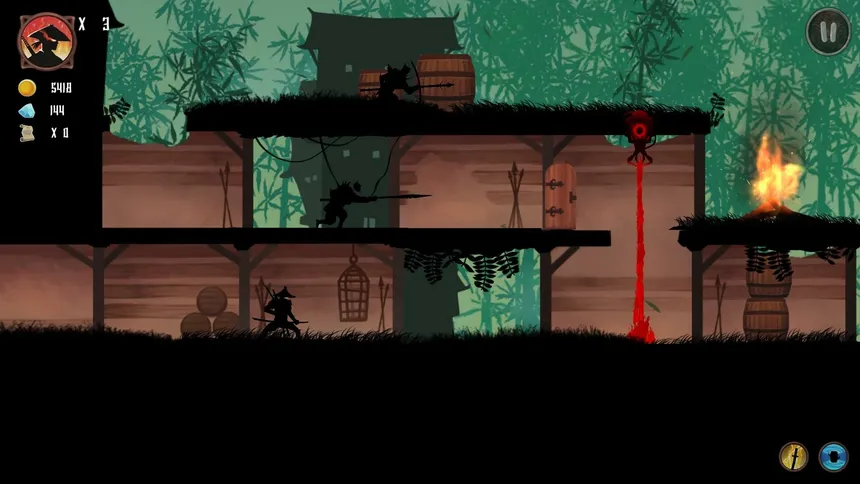 Скриншот 3 к игре Revenge of the shadow ninja