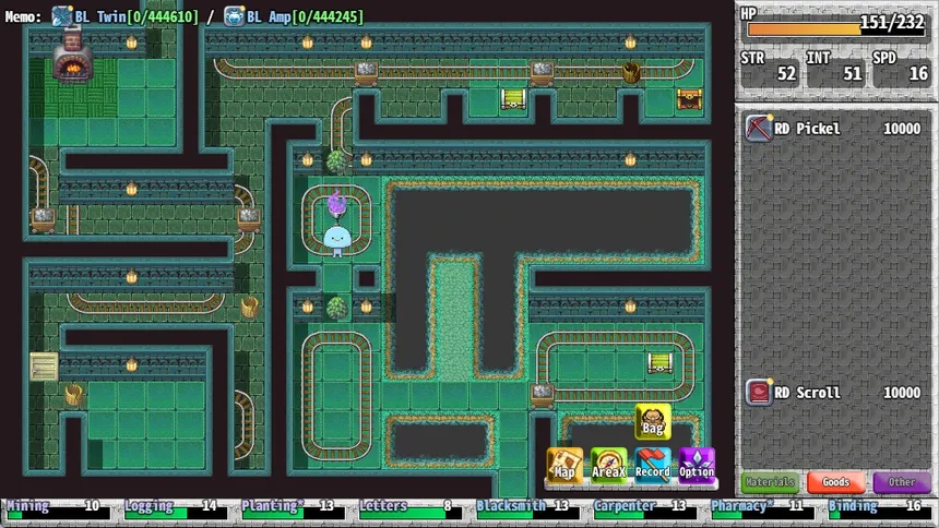 Скриншот 2 к игре 線路の祠 ～真の放置ゲーム～