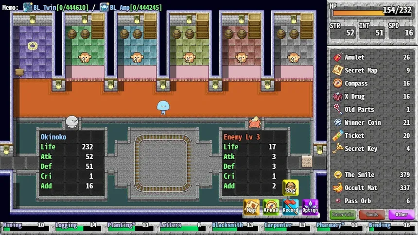 Скриншот 3 к игре 線路の祠 ～真の放置ゲーム～