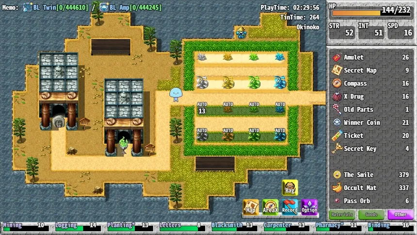 Скриншот 4 к игре 線路の祠 ～真の放置ゲーム～