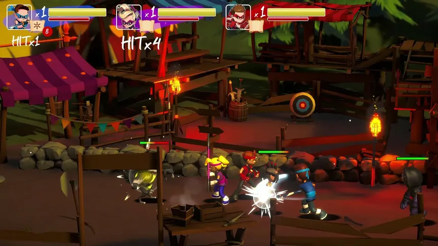 Скриншот 2 к игре NINJA KIDZ: TIME MASTERS