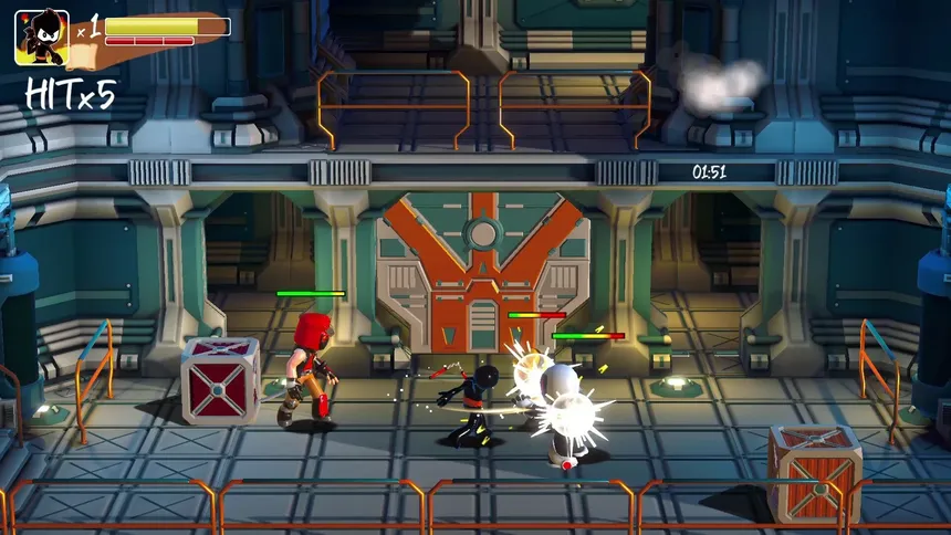 Скриншот 3 к игре NINJA KIDZ: TIME MASTERS