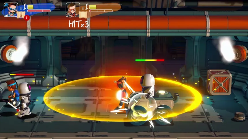Скриншот 6 к игре NINJA KIDZ: TIME MASTERS