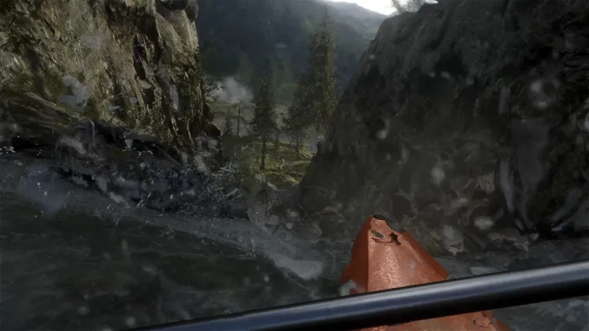 Скриншот 1 к игре Whitewater VR: Extreme Kayaking Adventure