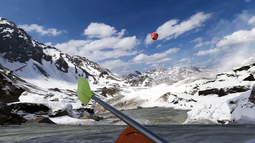 Скриншот 2 к игре Whitewater VR: Extreme Kayaking Adventure