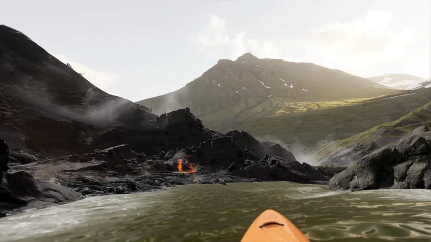 Скриншот 4 к игре Whitewater VR: Extreme Kayaking Adventure