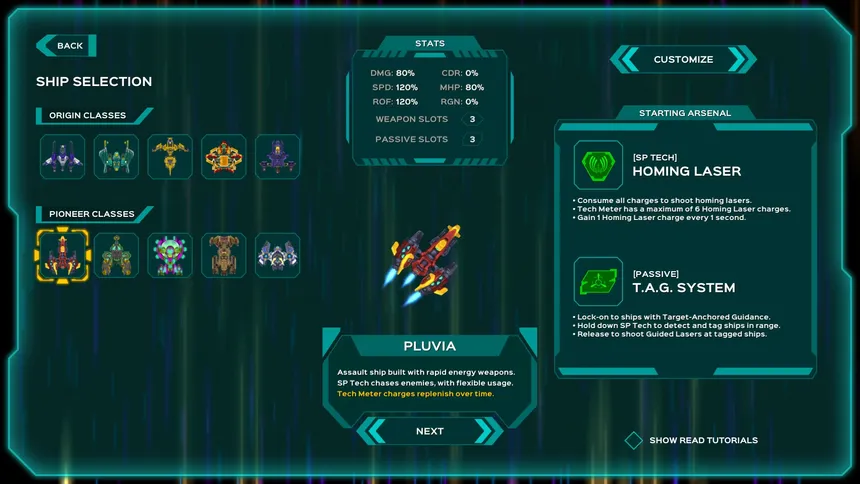 Скриншот 3 к игре PhaigeX: Hyperspace Survivors