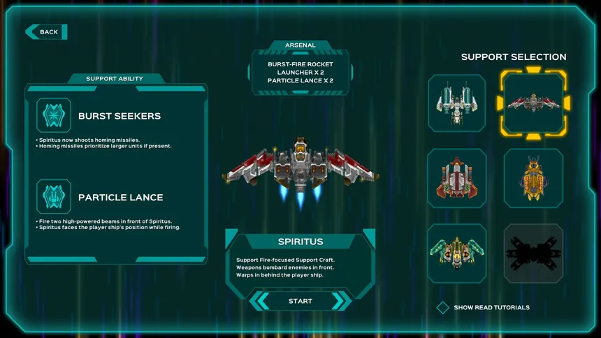 Скриншот 4 к игре PhaigeX: Hyperspace Survivors