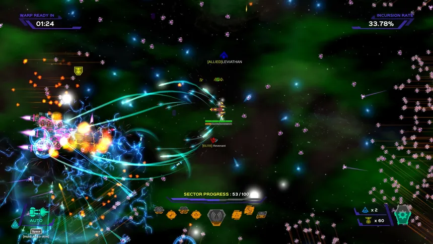 Скриншот 5 к игре PhaigeX: Hyperspace Survivors
