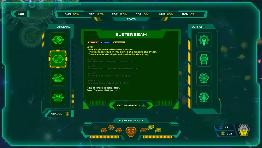 Скриншот 6 к игре PhaigeX: Hyperspace Survivors