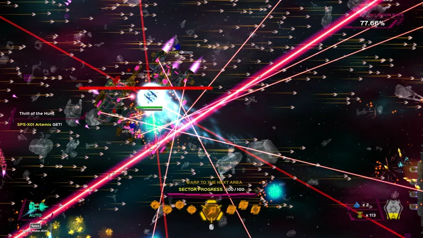 Скриншот 8 к игре PhaigeX: Hyperspace Survivors