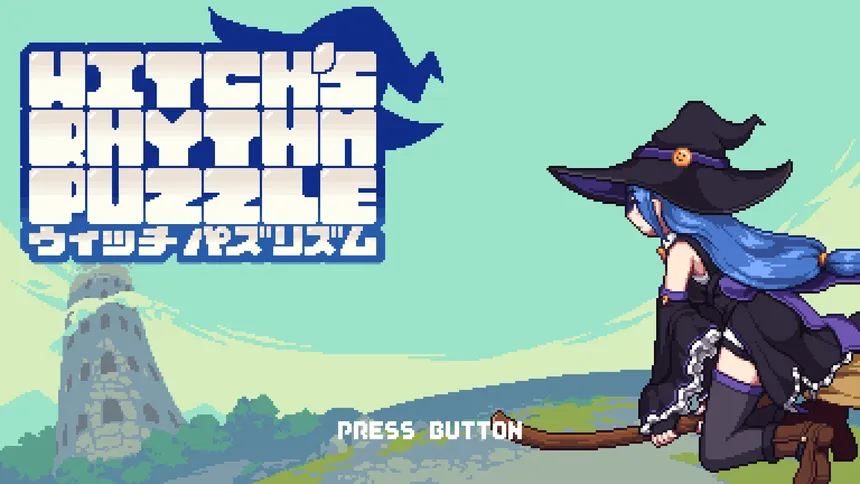 Скриншот 1 к игре Witch's Rhythm Puzzle