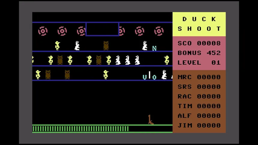 Скриншот 3 к игре Duck Shoot (C64/VIC-20)
