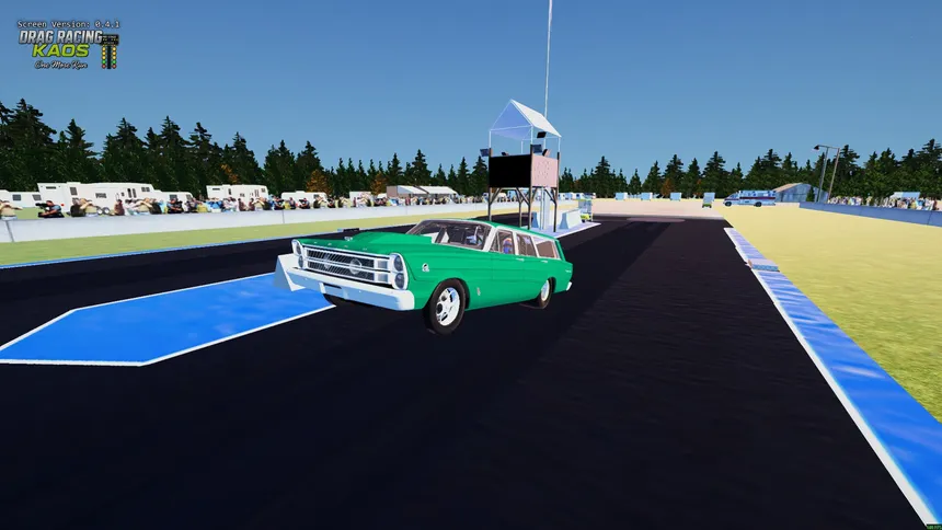 Скриншот 1 к игре Drag Racing Kaos - "One More Run"