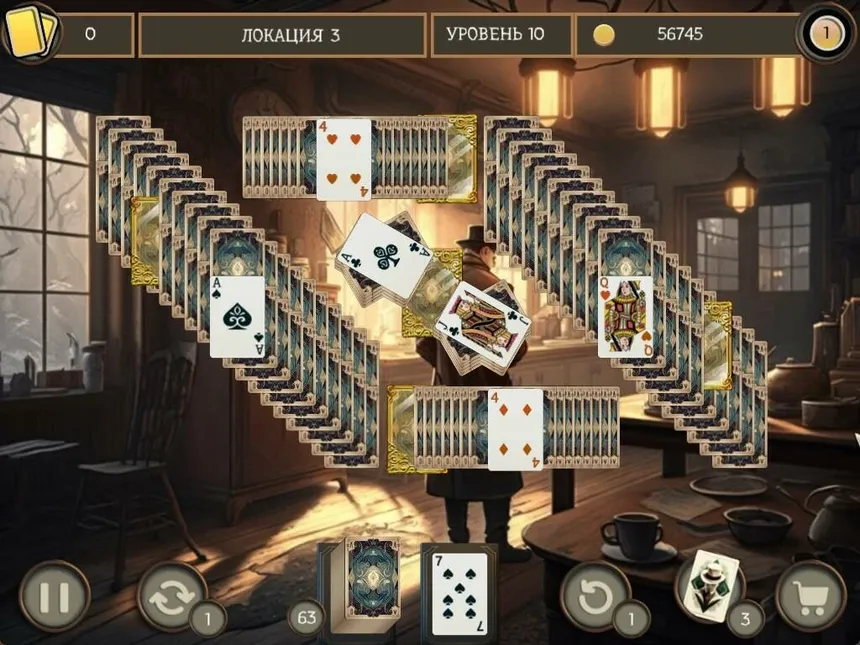 Скриншот 3 к игре Detective Solitaire. Butler Story 2