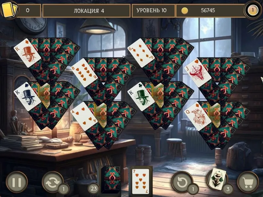 Скриншот 4 к игре Detective Solitaire. Butler Story 2
