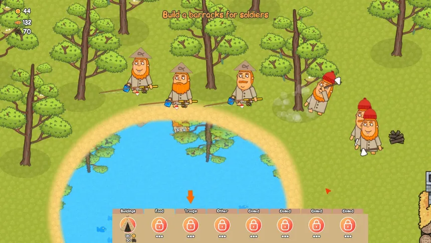 Скриншот 1 к игре Pitchfork battles