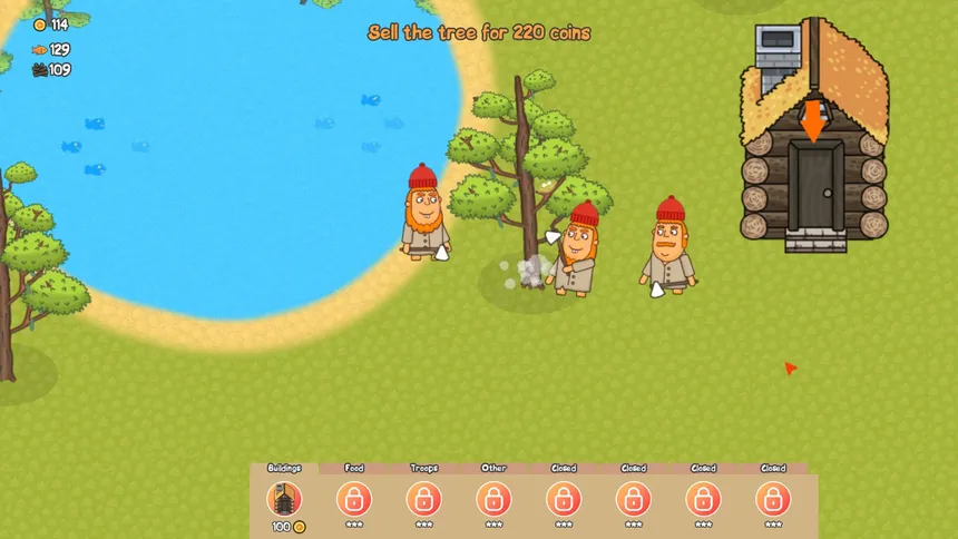 Скриншот 2 к игре Pitchfork battles