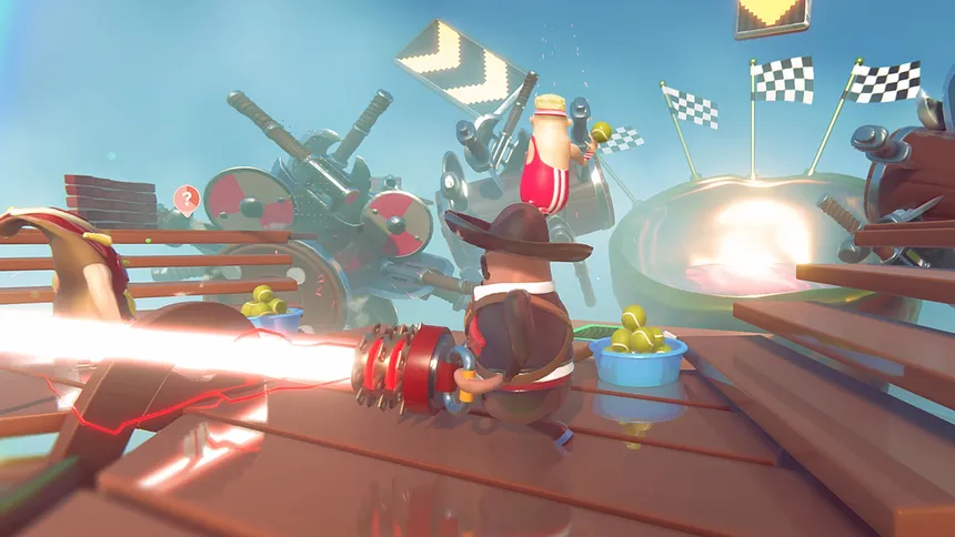 Скриншот 1 к игре Rubber Royale