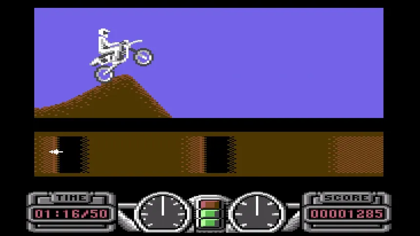 Скриншот 2 к игре Super Scramble Simulator (Amiga/C64/CPC/Spectrum)