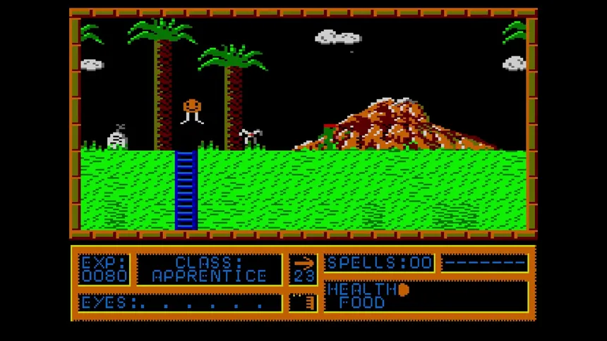 Скриншот 3 к игре Black Magic (C64/CPC/Spectrum)