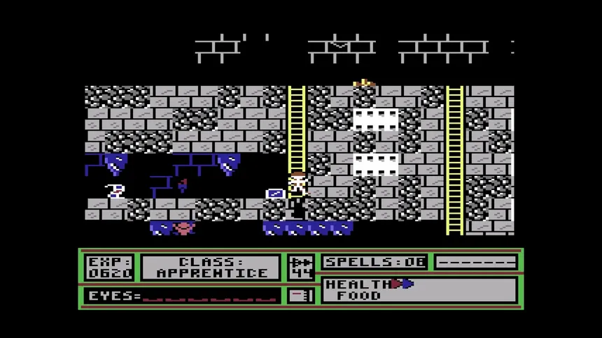 Скриншот 4 к игре Black Magic (C64/CPC/Spectrum)