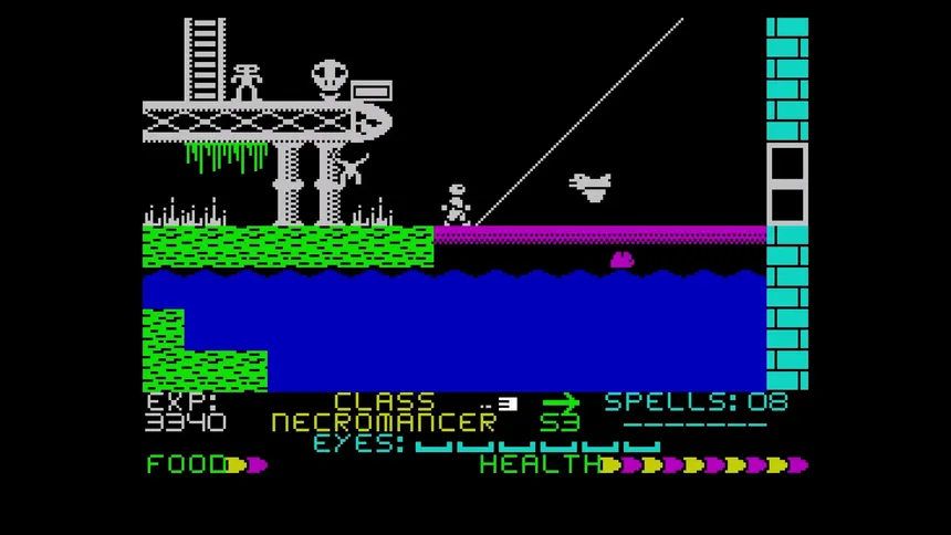 Скриншот 5 к игре Black Magic (C64/CPC/Spectrum)