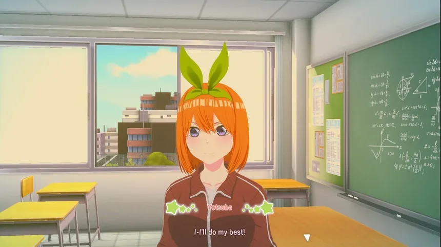 Скриншот 2 к игре The Quintessential Quintuplets OMOIDE VR ~YOTSUBA~