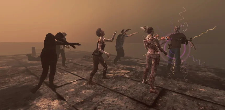 Скриншот 2 к игре Horror Adventure : Zombie Edition VR