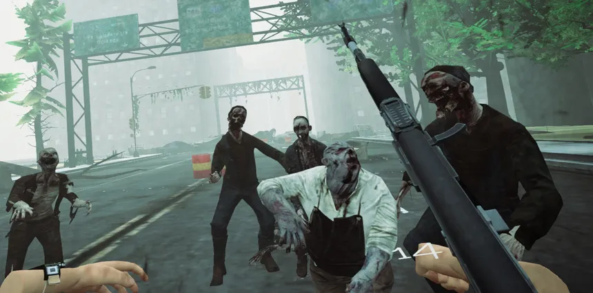 Скриншот 8 к игре Horror Adventure : Zombie Edition VR