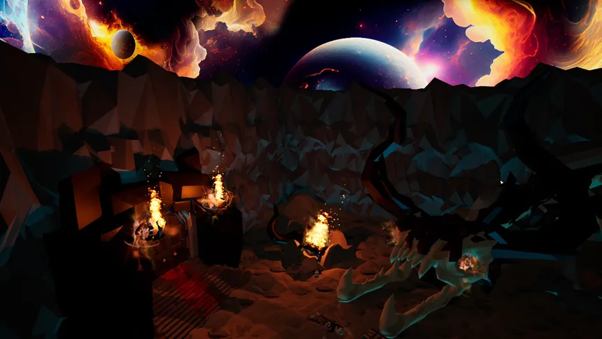 Скриншот 1 к игре Crystal Blast VR