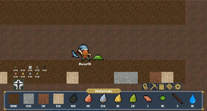Скриншот 2 к игре Dwarves Mining Idle