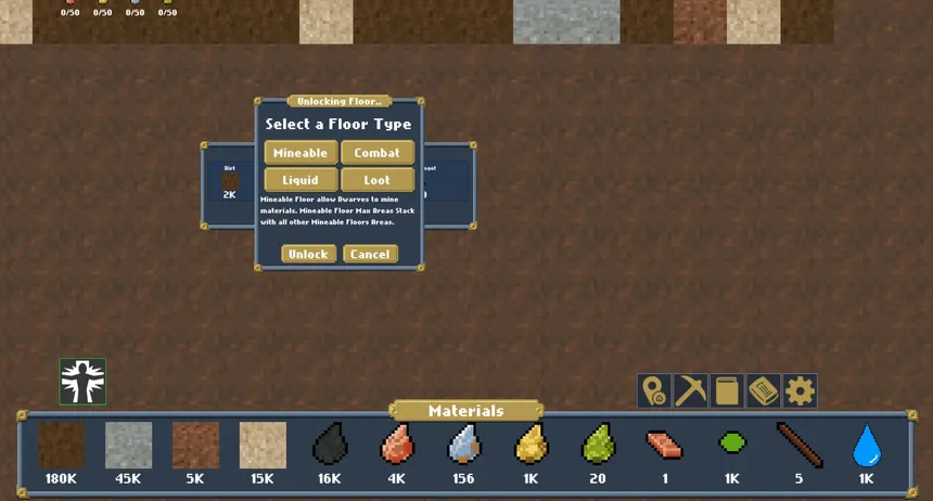 Скриншот 3 к игре Dwarves Mining Idle