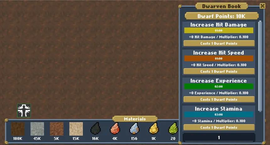 Скриншот 4 к игре Dwarves Mining Idle