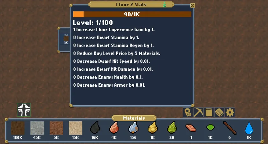 Скриншот 8 к игре Dwarves Mining Idle