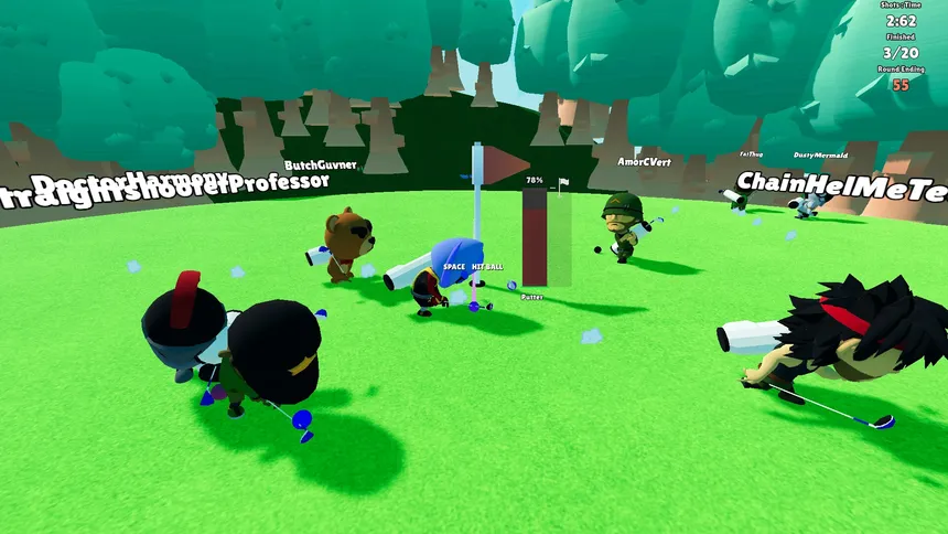 Скриншот 1 к игре Speed Golf Royale