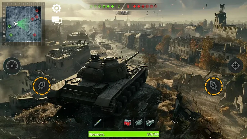 Скриншот 1 к игре War Tanks   - Танки, Сражения, PvP