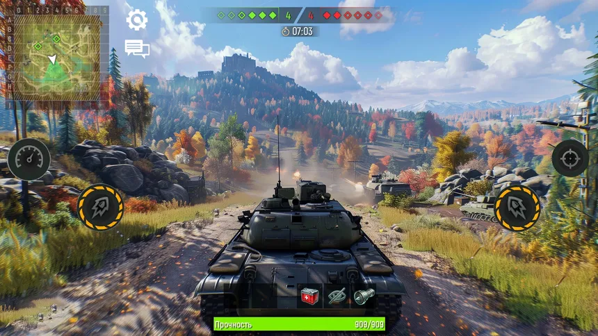 Скриншот 2 к игре War Tanks   - Танки, Сражения, PvP