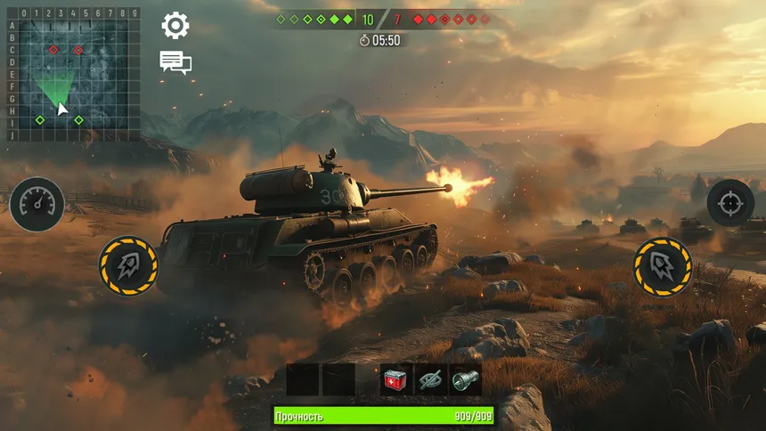 Скриншот 7 к игре War Tanks   - Танки, Сражения, PvP
