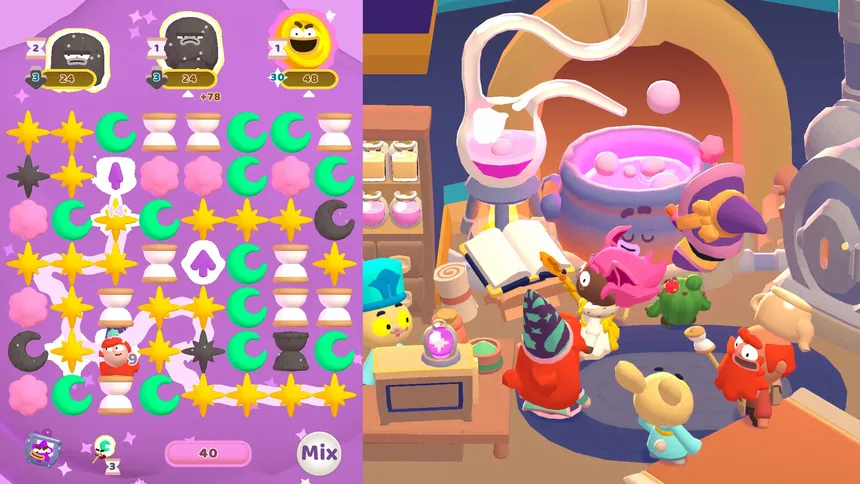 Скриншот 2 к игре Puzzle Wizards