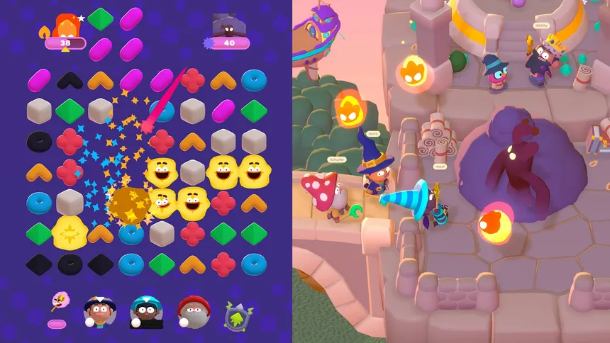 Скриншот 4 к игре Puzzle Wizards