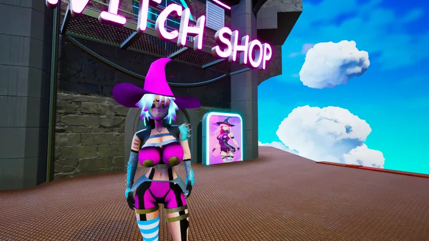 Скриншот 1 к игре Neon Magic: Witch shop