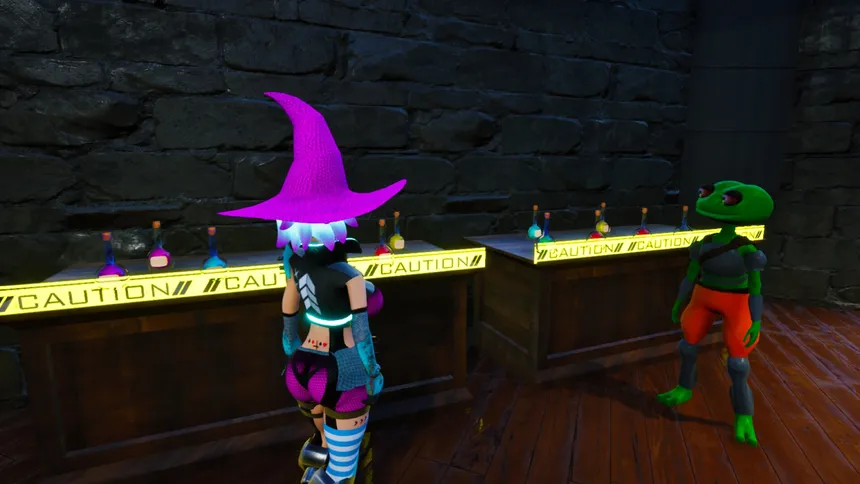 Скриншот 4 к игре Neon Magic: Witch shop