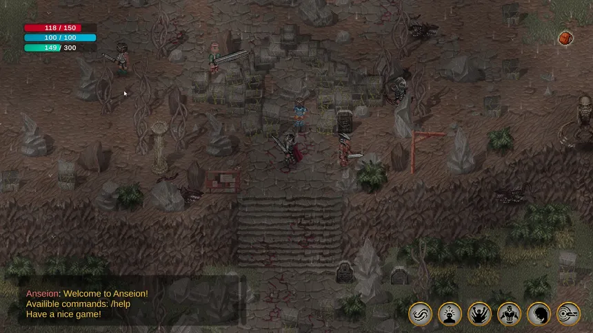 Скриншот 3 к игре Anseion - Fantasy MMORPG
