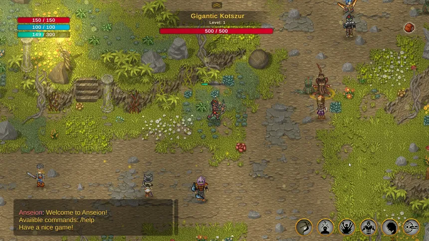 Скриншот 4 к игре Anseion - Fantasy MMORPG
