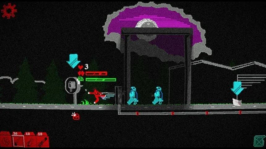 Скриншот 2 к игре Mike and the Zombies