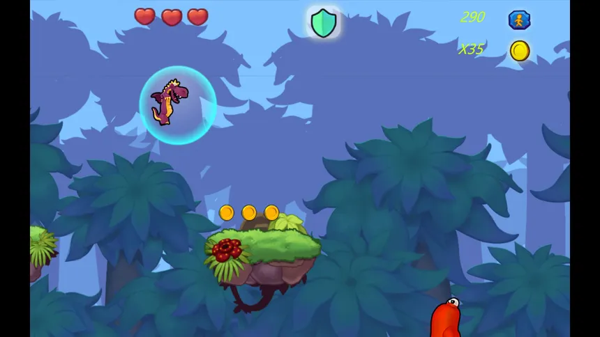 Скриншот 1 к игре Ptero Pursuit