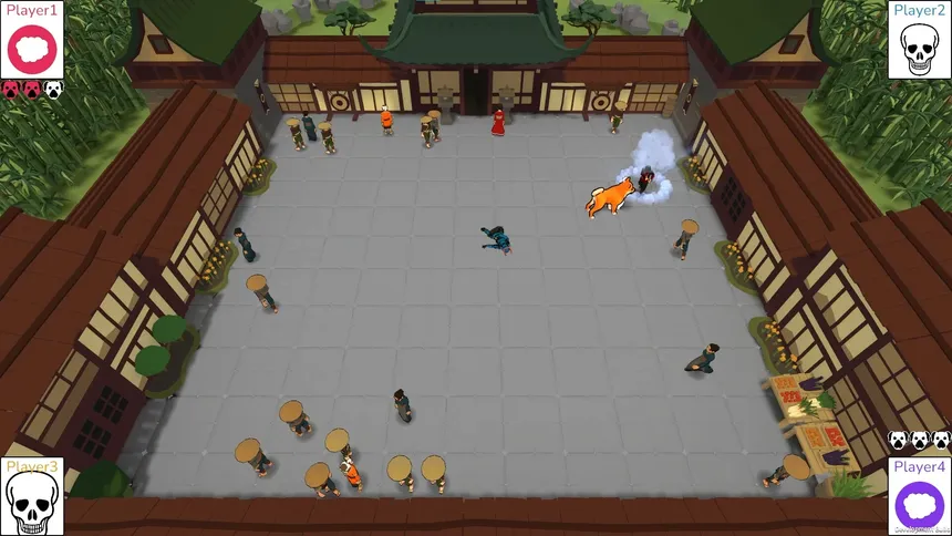 Скриншот 2 к игре Doggo Ninjas
