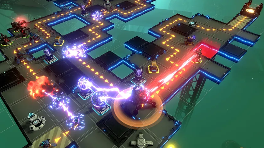 Скриншот 1 к игре Axon TD: Uprising - Tower Defense