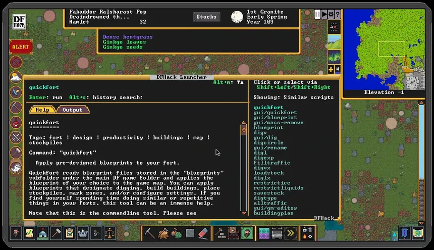 Скриншот 5 к игре DFHack - Dwarf Fortress Modding Engine